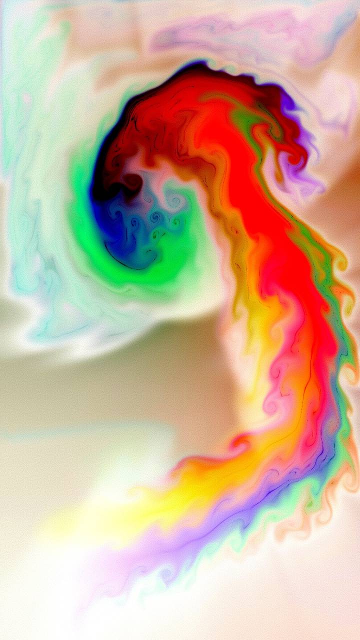 720x1280 Melted Crayons wallpaper