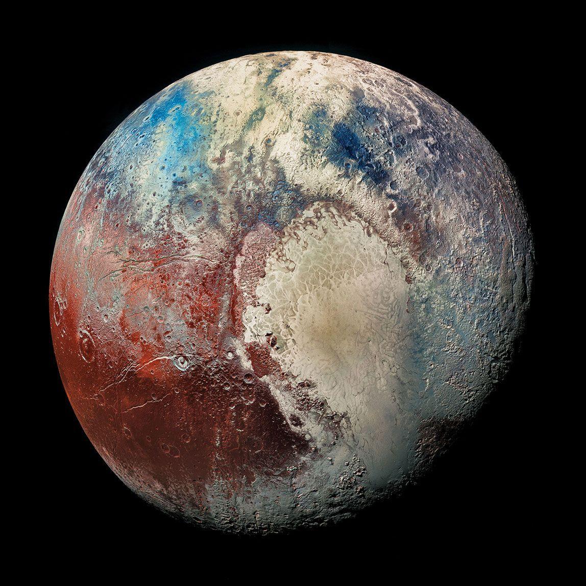 1148x1148 New Horizons Reveals Dunes Made of Tiny Grains of Solid Methane on Pluto. Space planets, Planets, Astronomy