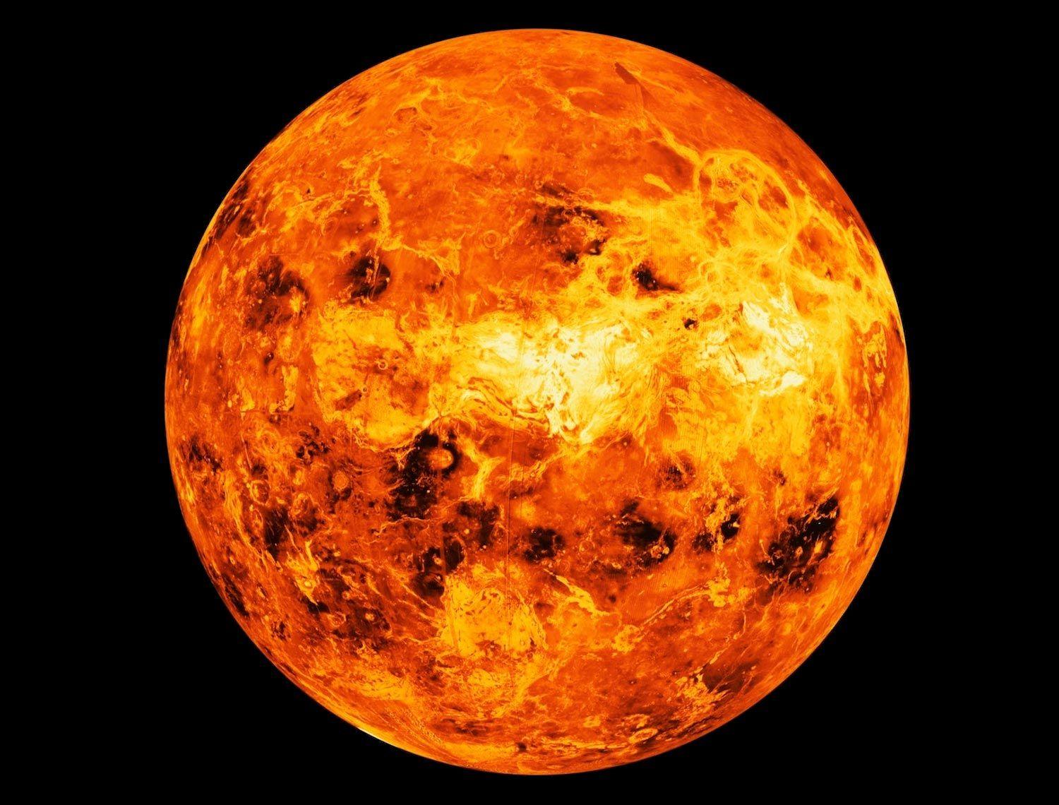 Imagem Do Planeta Venus - BRAINCP