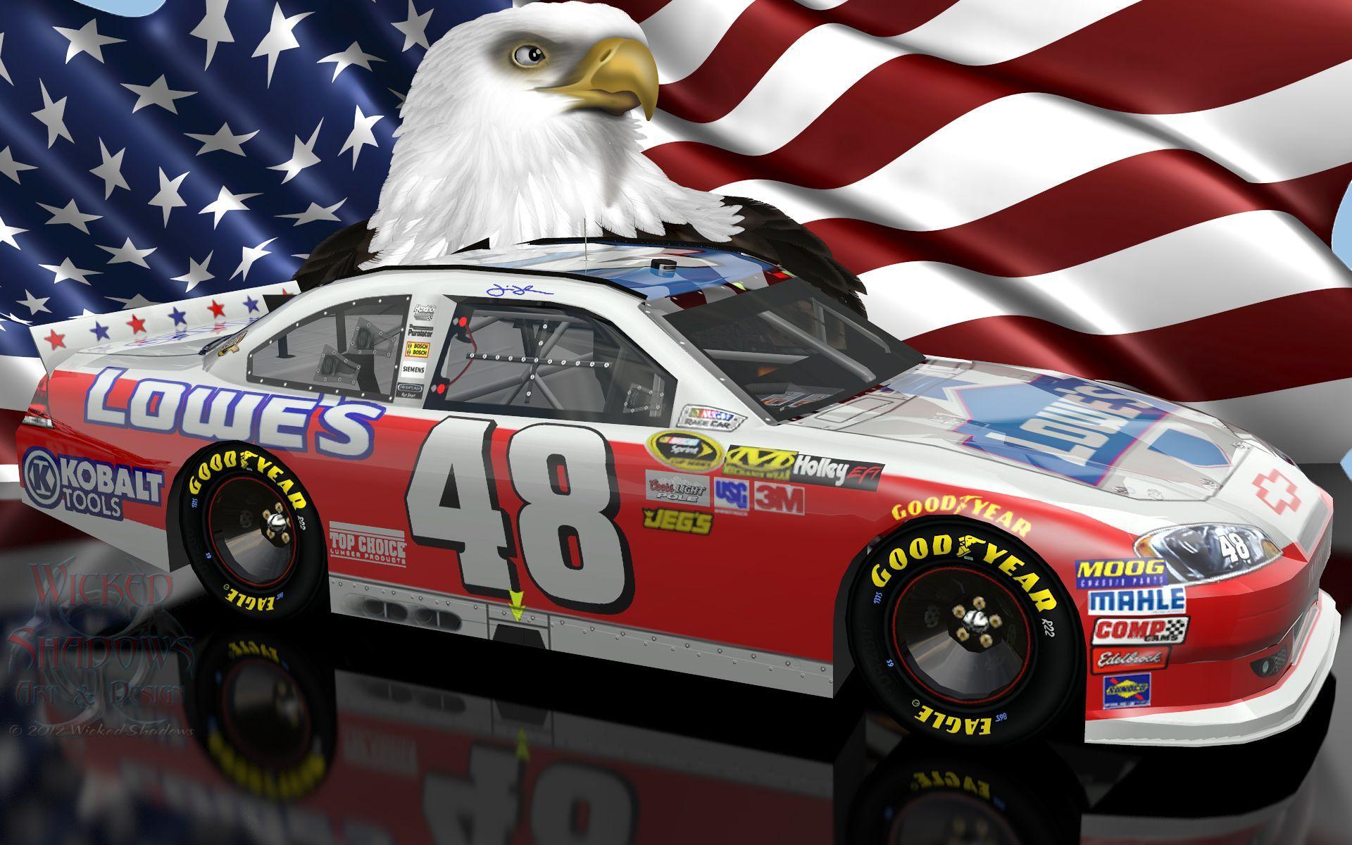 1920x1200 jimmie johnson wallpaper. Nascar, Johnson, American day