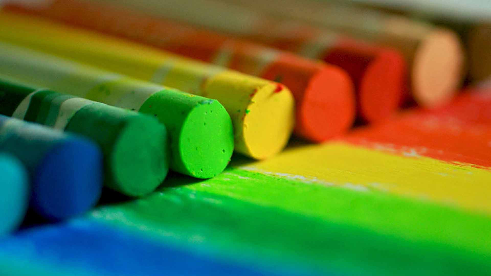 1920x1080 Crayon Desktop Wallpaper