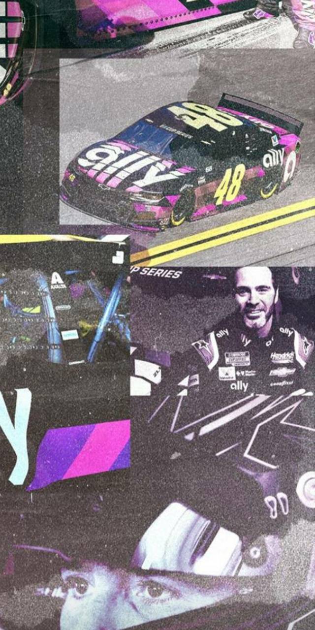 640x1280 Jimmie Johnson ALLY wallpaper