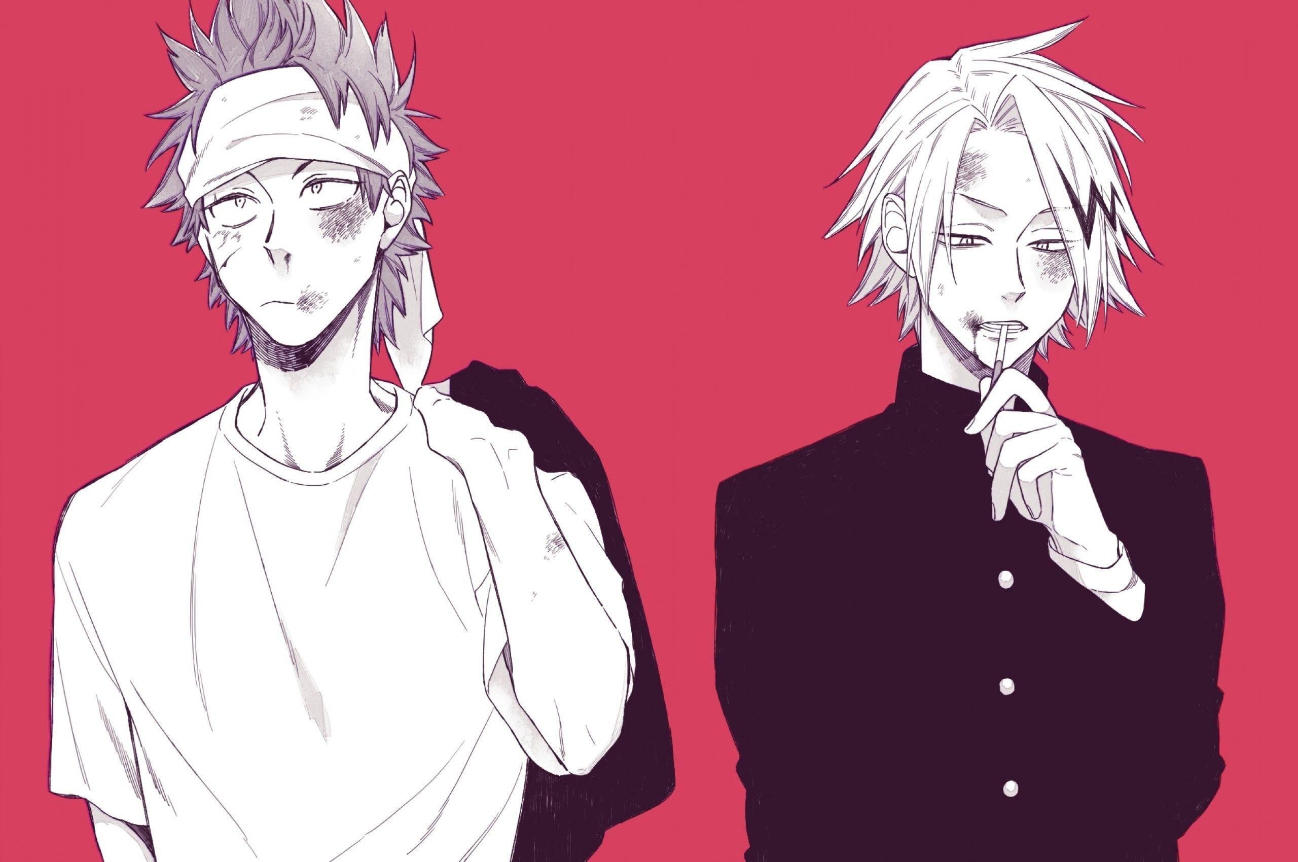 2560x1700 Download 2560x1700 Boku No Hero Academia, Denki Kaminari, Eijiro Kirishima Wallpaper for Chromebook Pixel