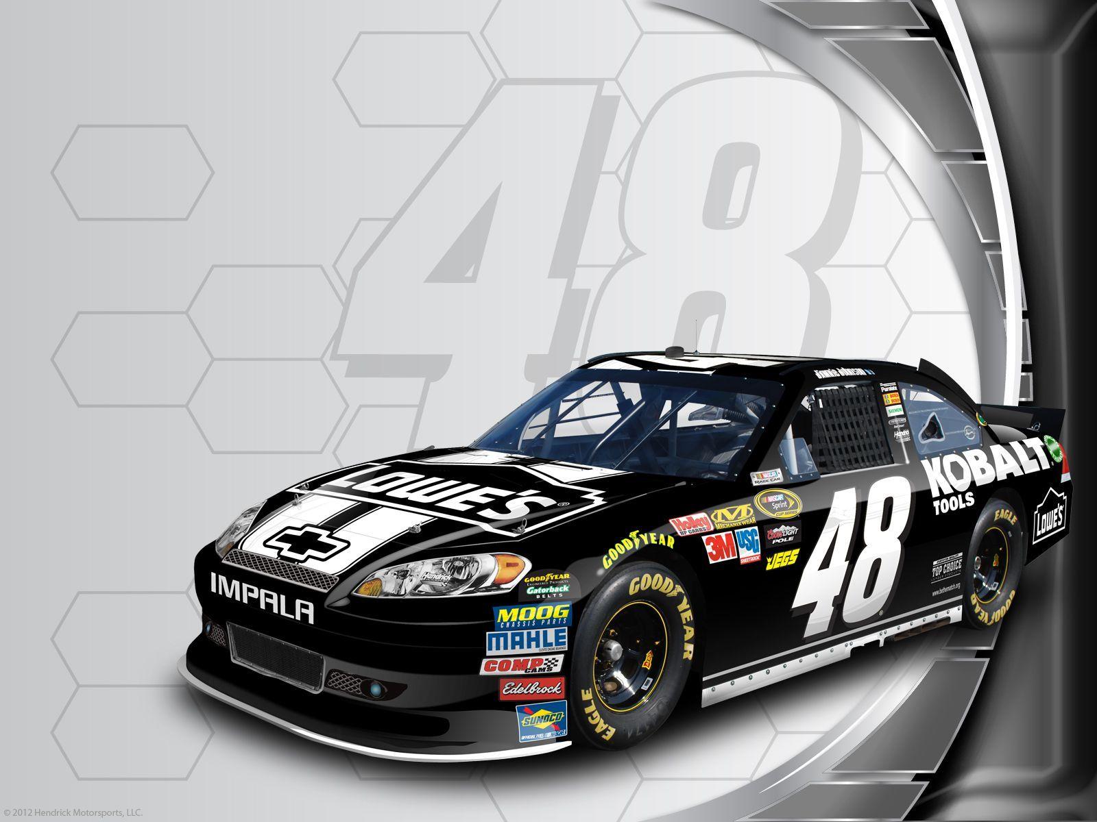 1600x1200 Jimmie Johnson's No. 48 KOBALT Tools Lowe's Chevrolet Desktop Wallpaper. Nascar Racing, Nascar Race Cars, Nascar