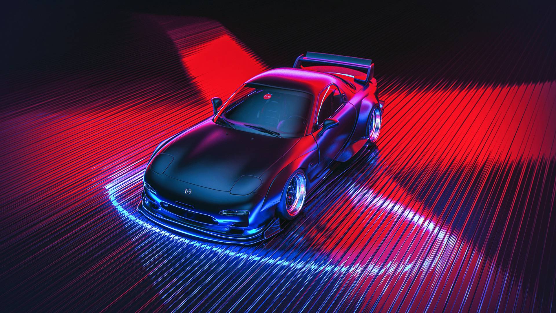 1920x1080 Mazda Neon Car Wallpaper and Free