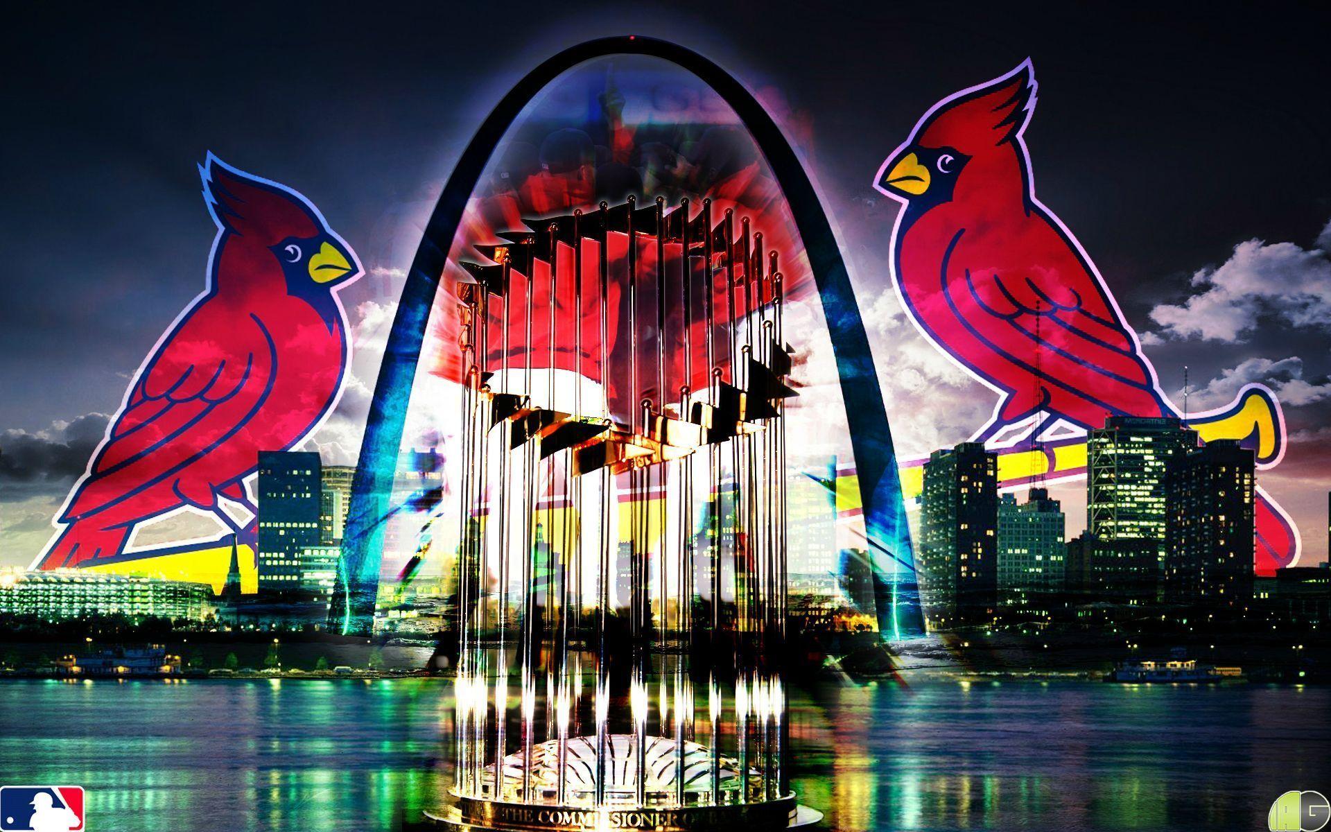 250-2008 St Louis Cardinals Neon  Cardinals wallpaper, St louis