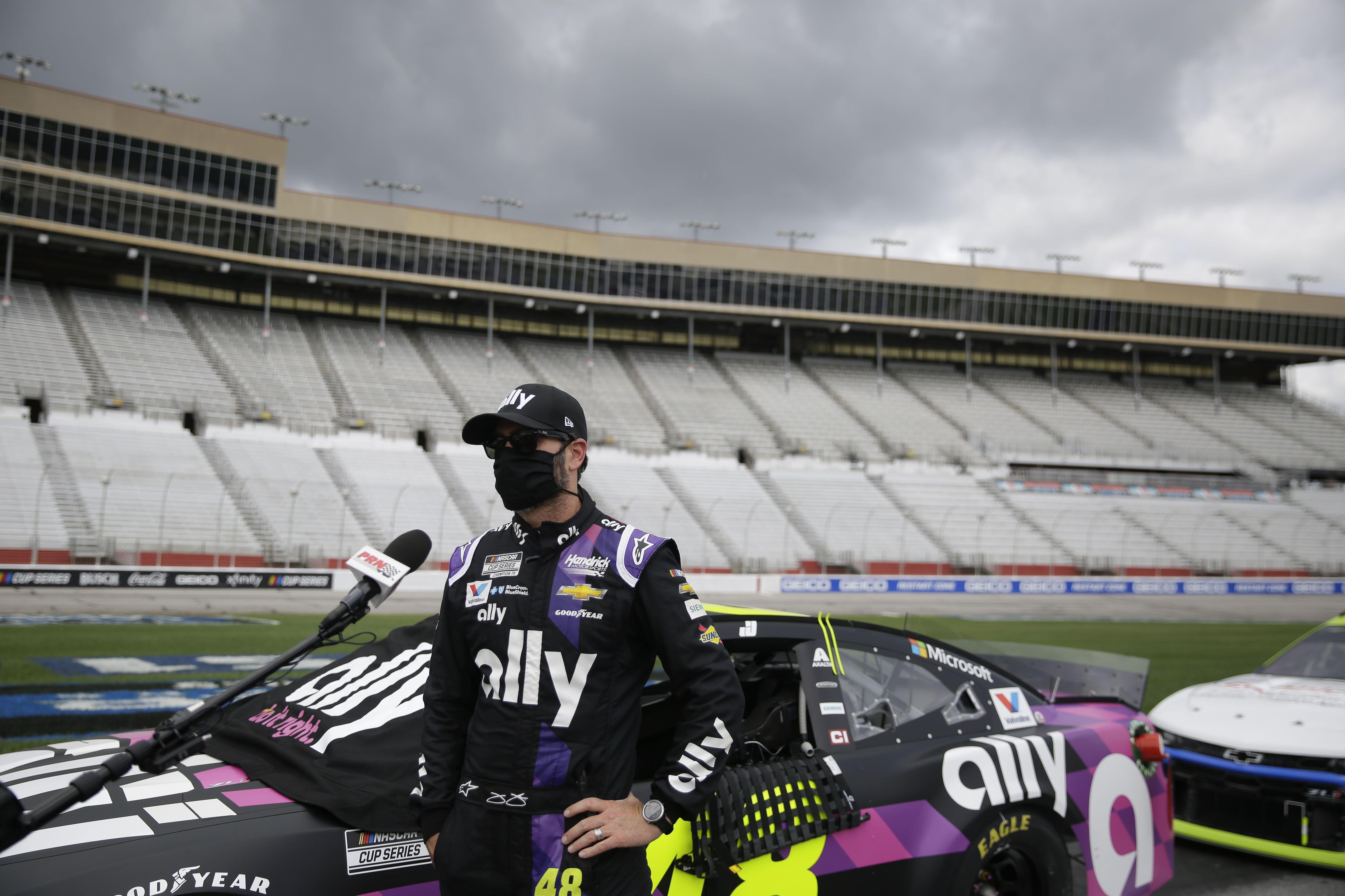 5760x3840 NASCAR's Jimmie Johnson OK'd to race after two negative coronavirus tests