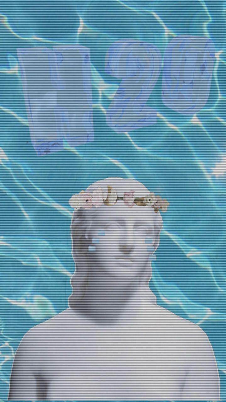 719x1280 water wallpaper, glitch, wallpaper and aesthetic