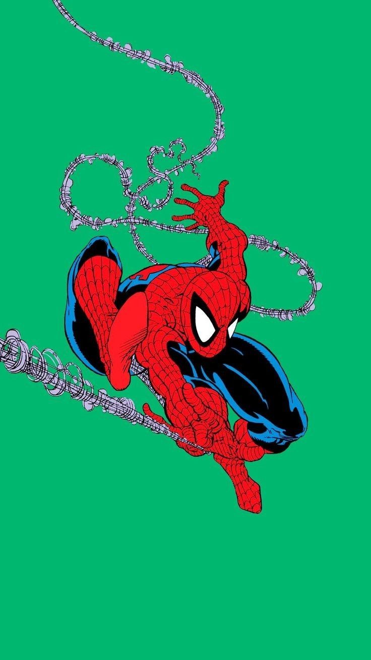 736x1308 Spiderman Coverss Spiderman Art, Spiderman 90s Logo, Spider Man Wallpaper