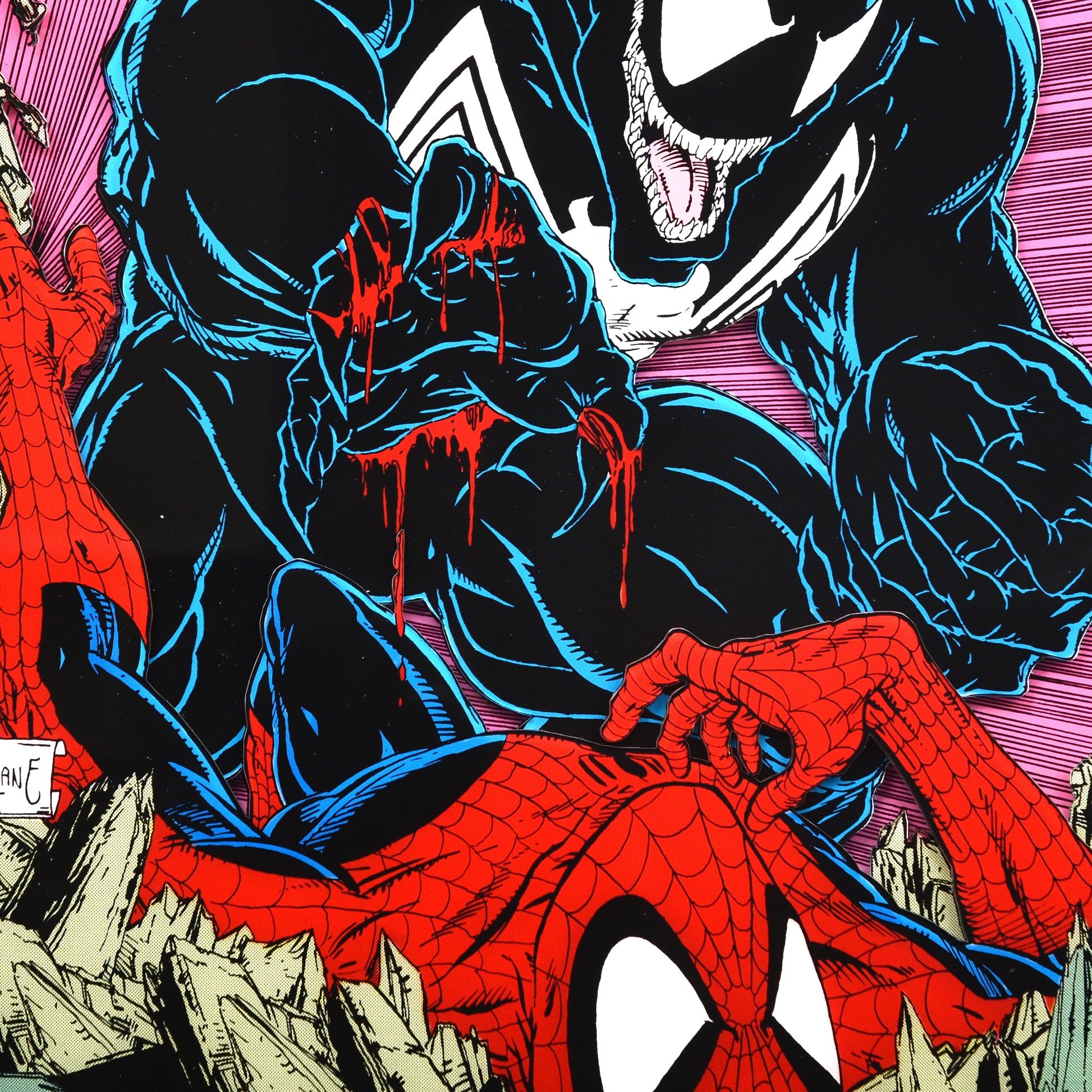 1946x1946 Todd McFarlane The Amazing Spider Man Multi Layer Acrylic Panel (Comic Size)