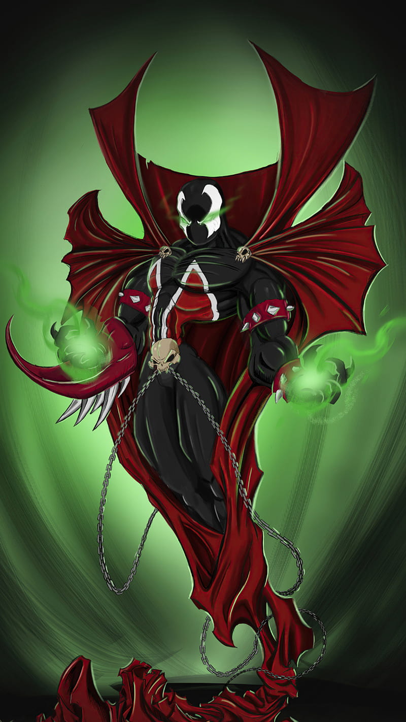 800x1422 Spawn, Todd McFarlane, Al Simmons, HD phone wallpaper