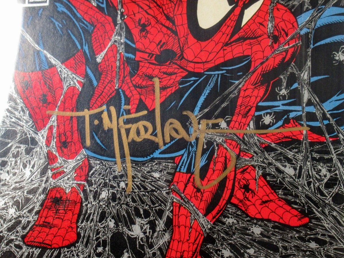 1200x900 Todd McFarlane Signed Autographed Spider Man CBCS 9.6 SS WHITE PAGES