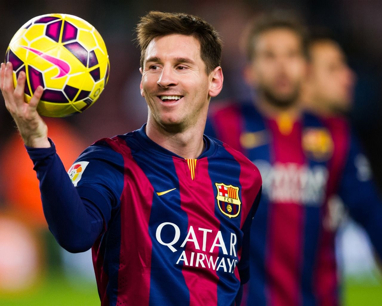 1280x1024 Lionel Messi Player 2016 Football Star HD Wallpaper