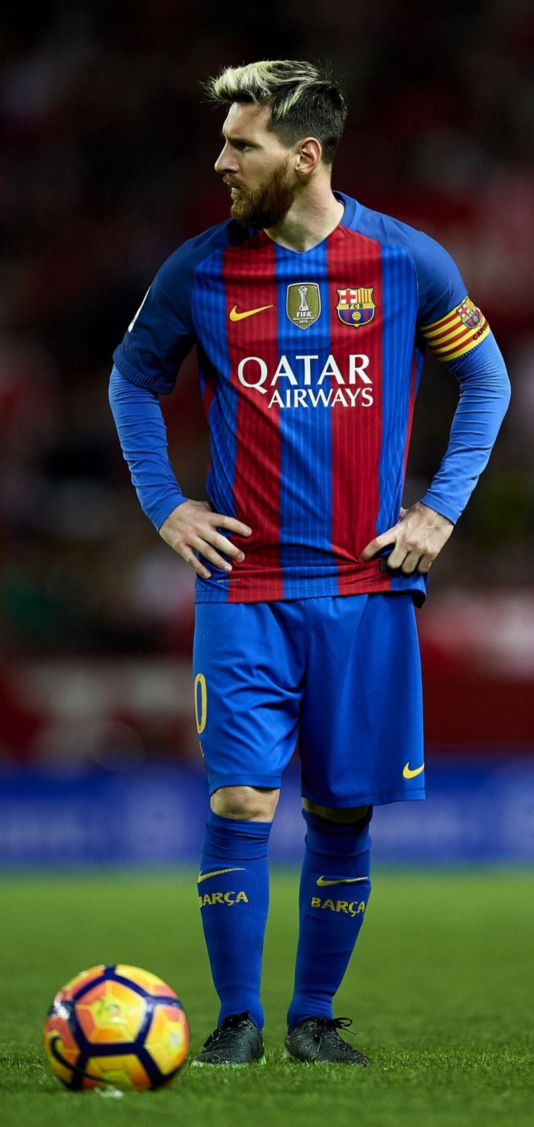 1081x2280 Lionel Messi Wallpaper