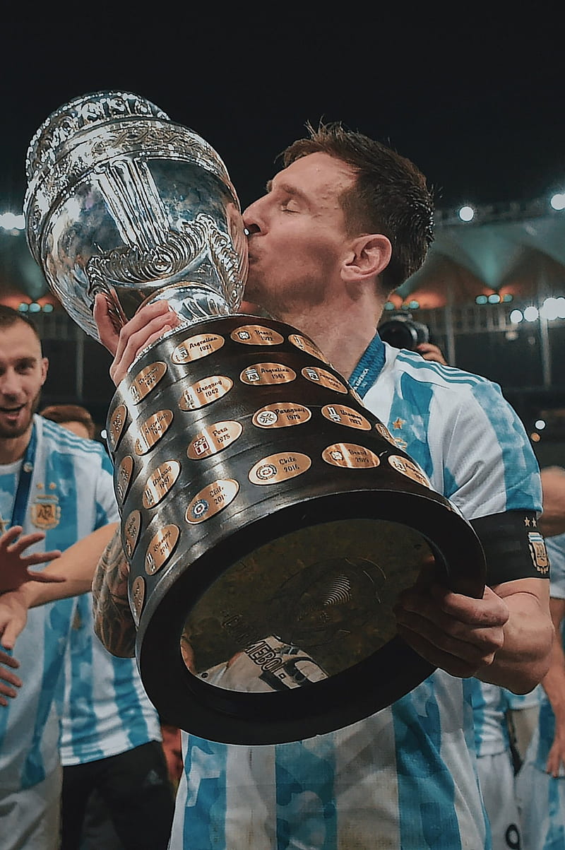 800x1203 Messi campeón, argentina, HD phone wallpaper
