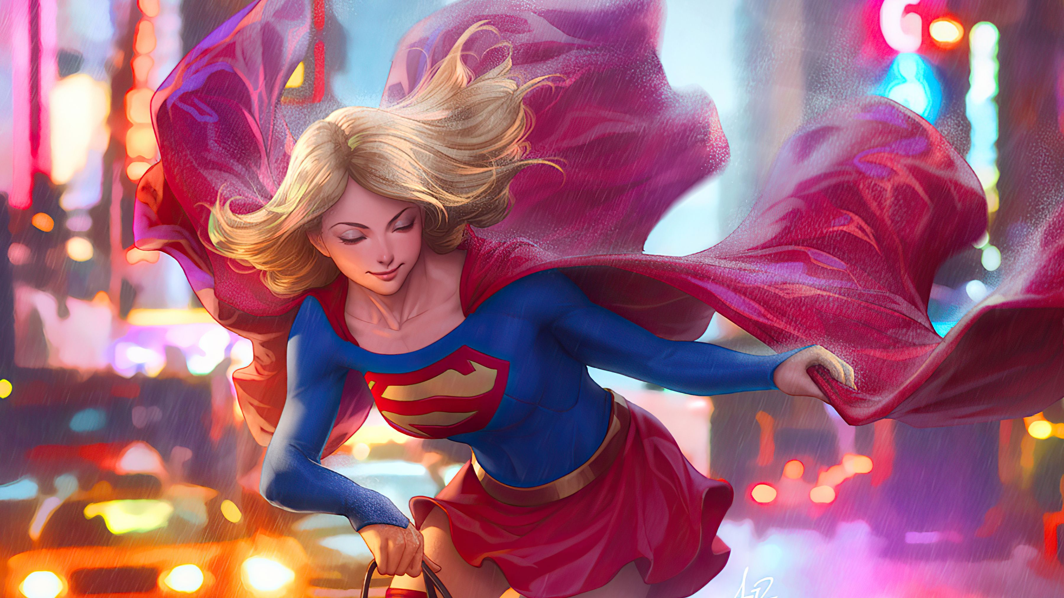 3600x2025 Supergirl Kara Zor El HD Wallpaper