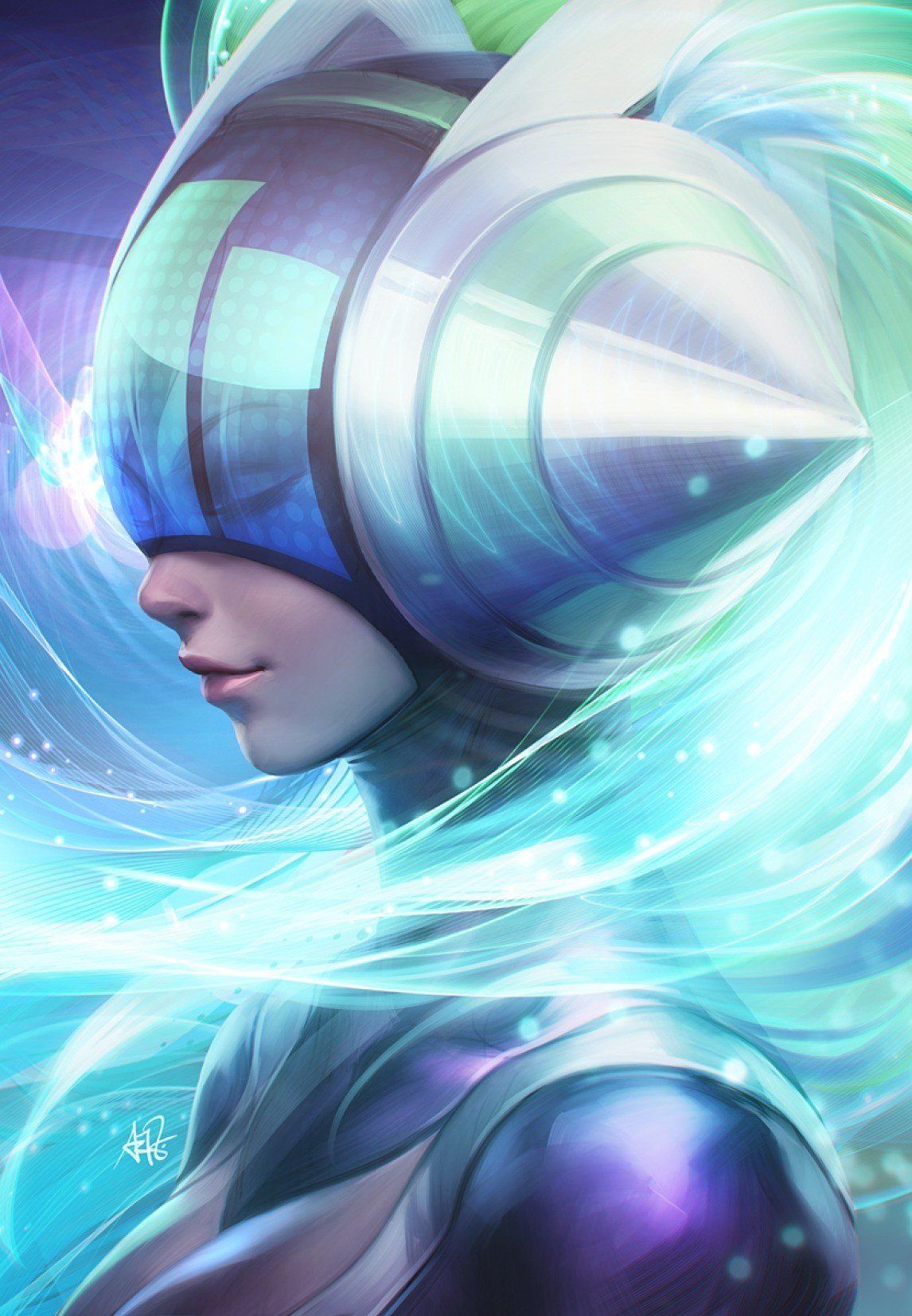 1146x1655 DJ Sona, League of Legends, Artgerm, Video games Wallpaper HD / Desktop and Mobile Background