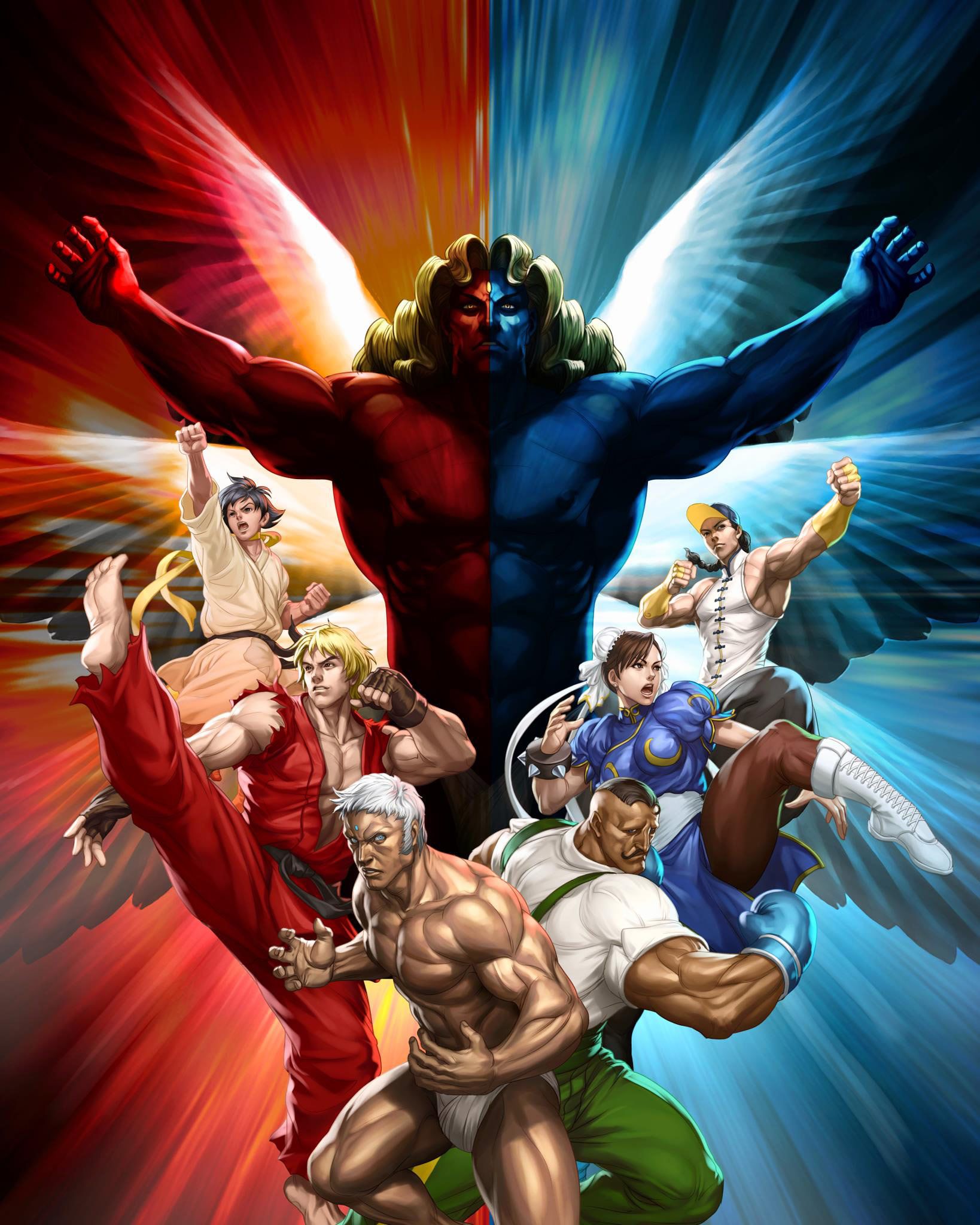 1638x2048 Street Fighter 3rd Strike by Stanley “Artgerm” Lau