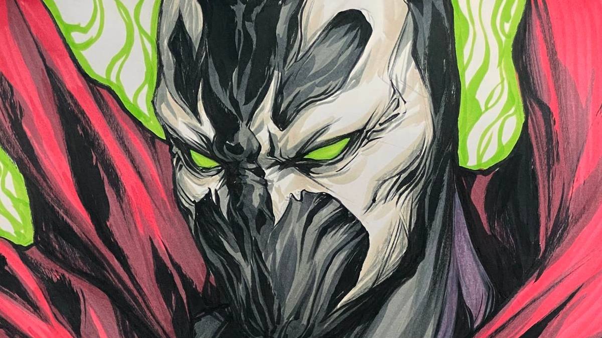 1200x675 Spawn: Artgerm Draws Todd McFarlane's Hellbound Hero for the First Time