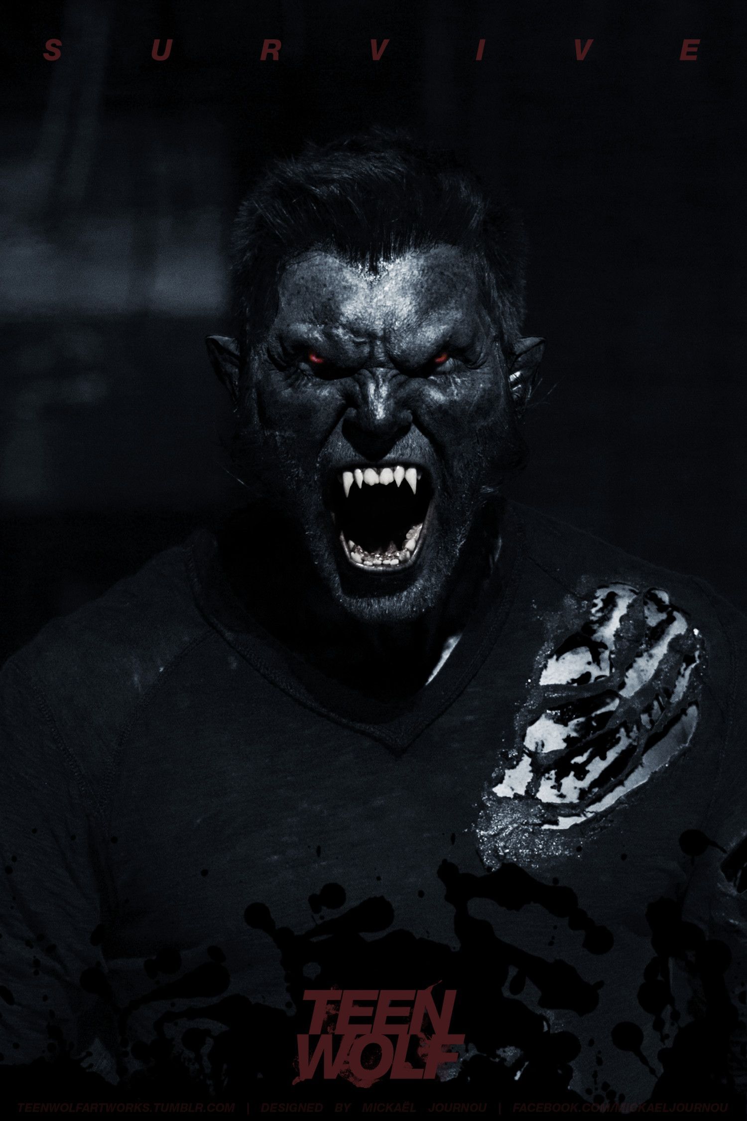 1500x2250 Teen Wolf Alpha Pack Wallpaper