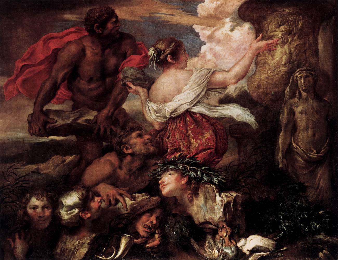 1301x1000 Deucalion (son of Prometheus)