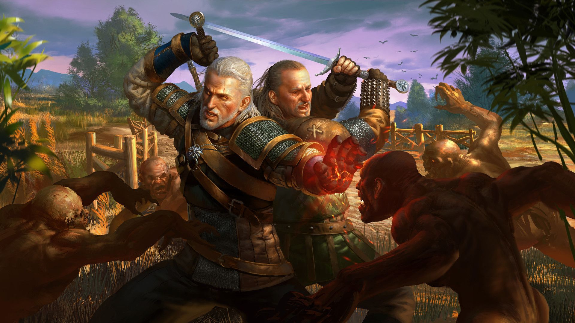 1920x1080 Vesemir (The Witcher) Picture and Image