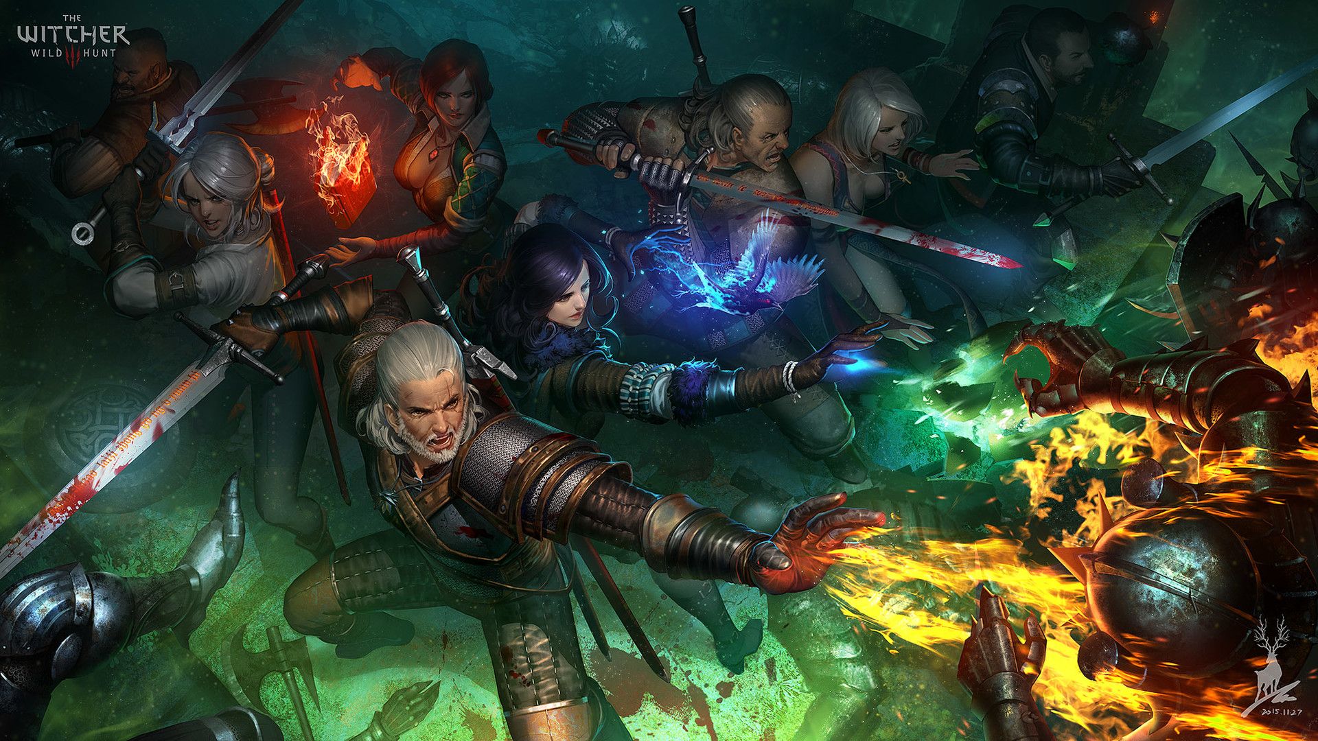 1920x1080 Vesemir (The Witcher) Phone Wallpaper: Free 4K & HD Downloads
