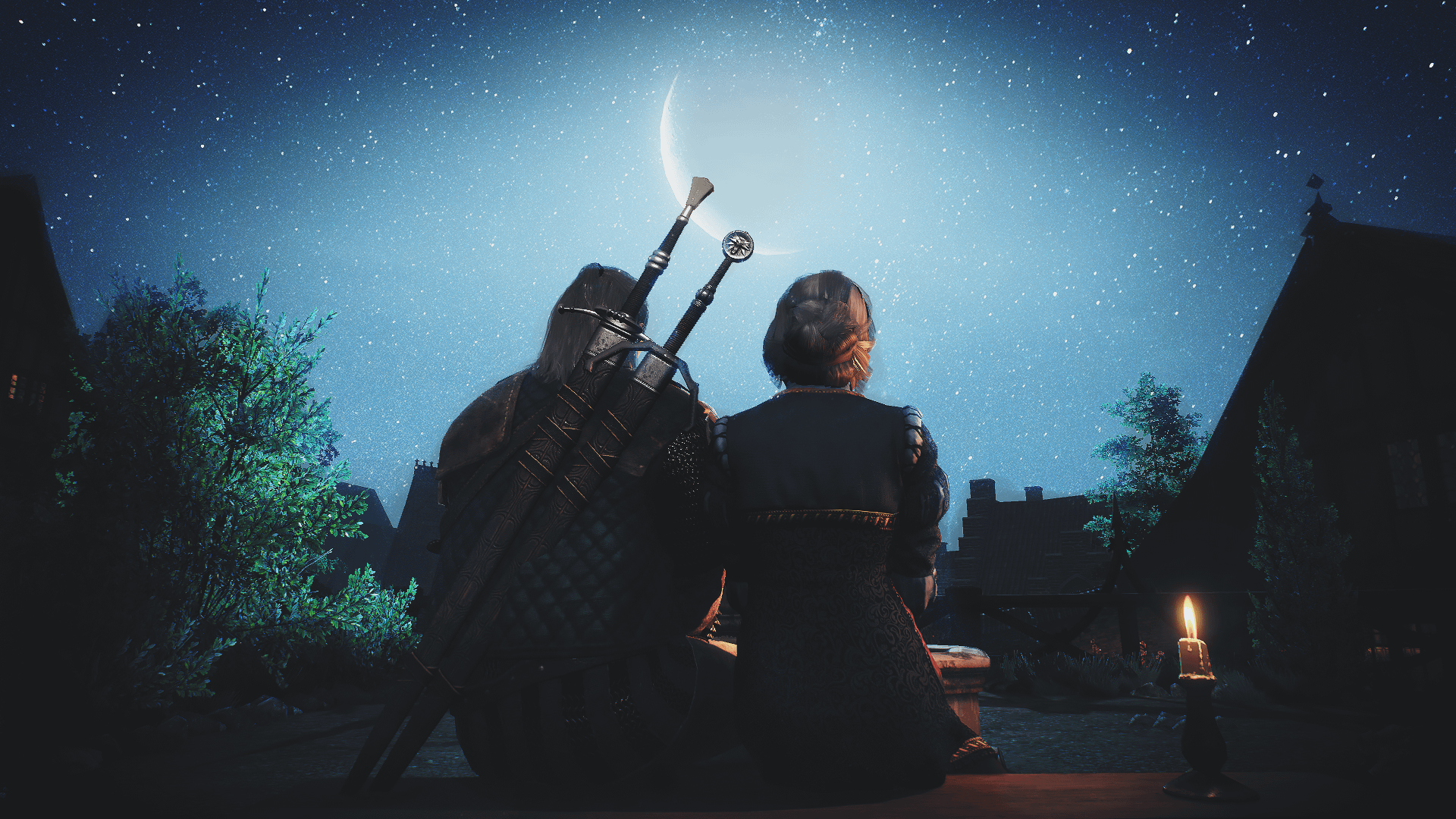 1920x1080 Vesemir and Mignole