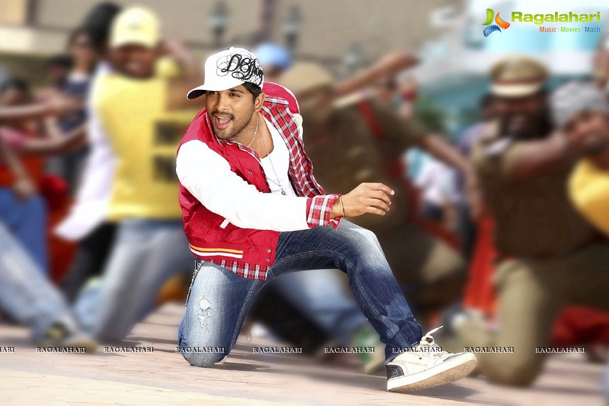 1198x799 Allu Arjun As Fun Loving Care Free Guy