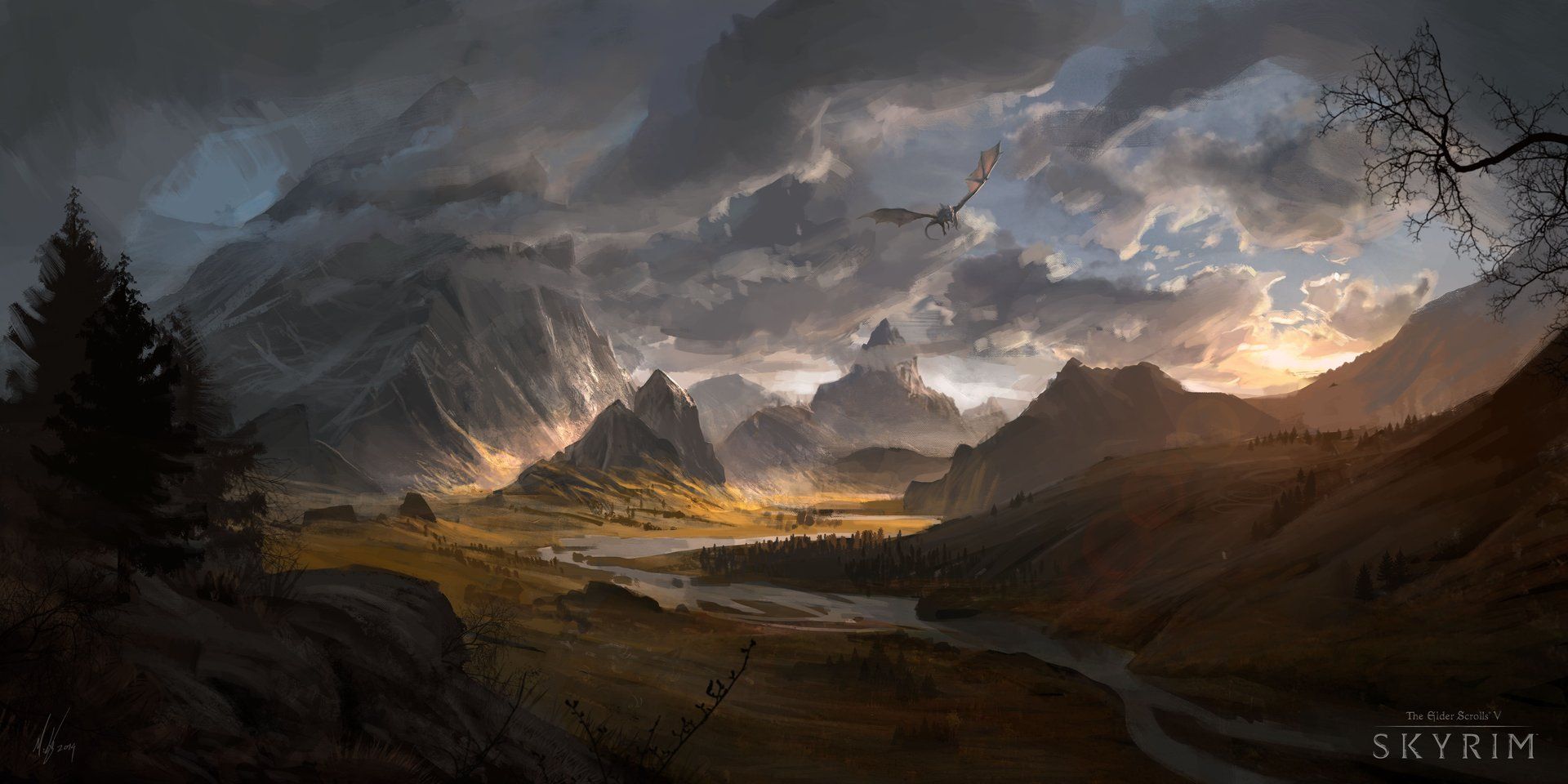 1920x960 Skyrim