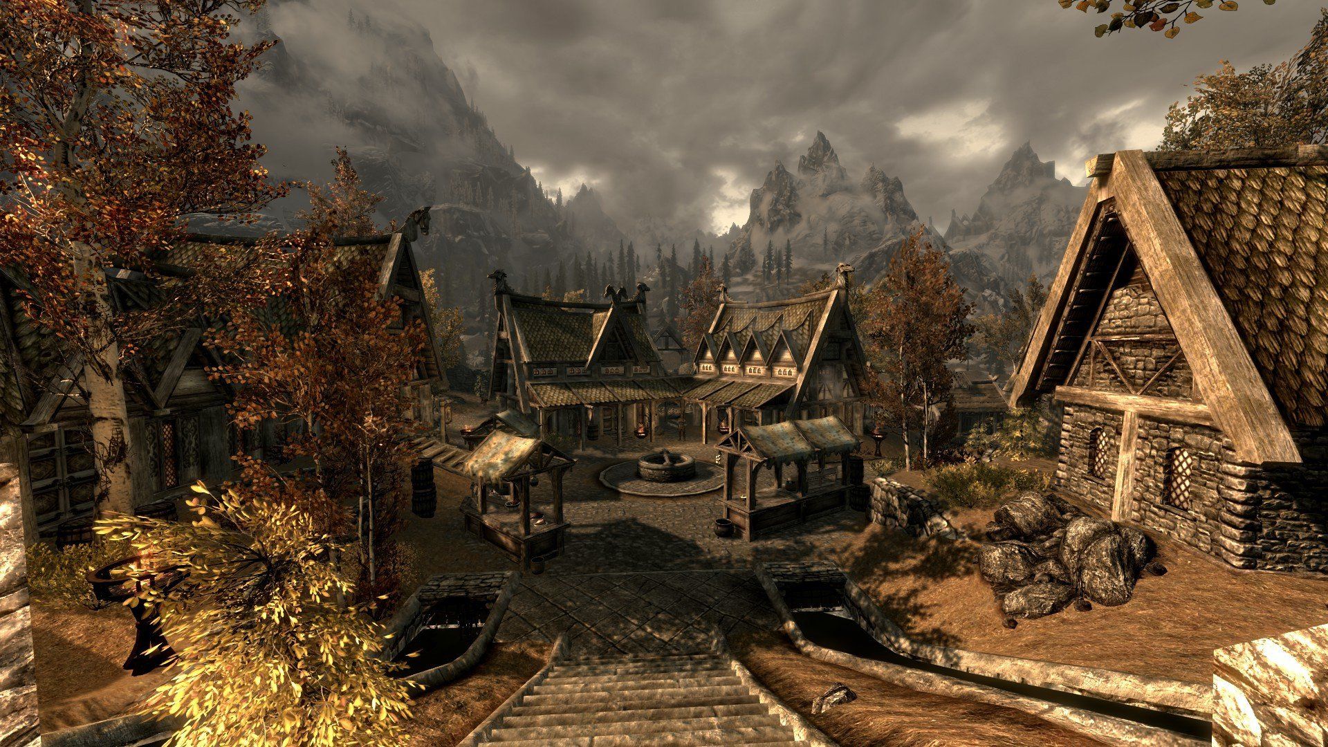 1920x1080 Whiterun Wallpaper
