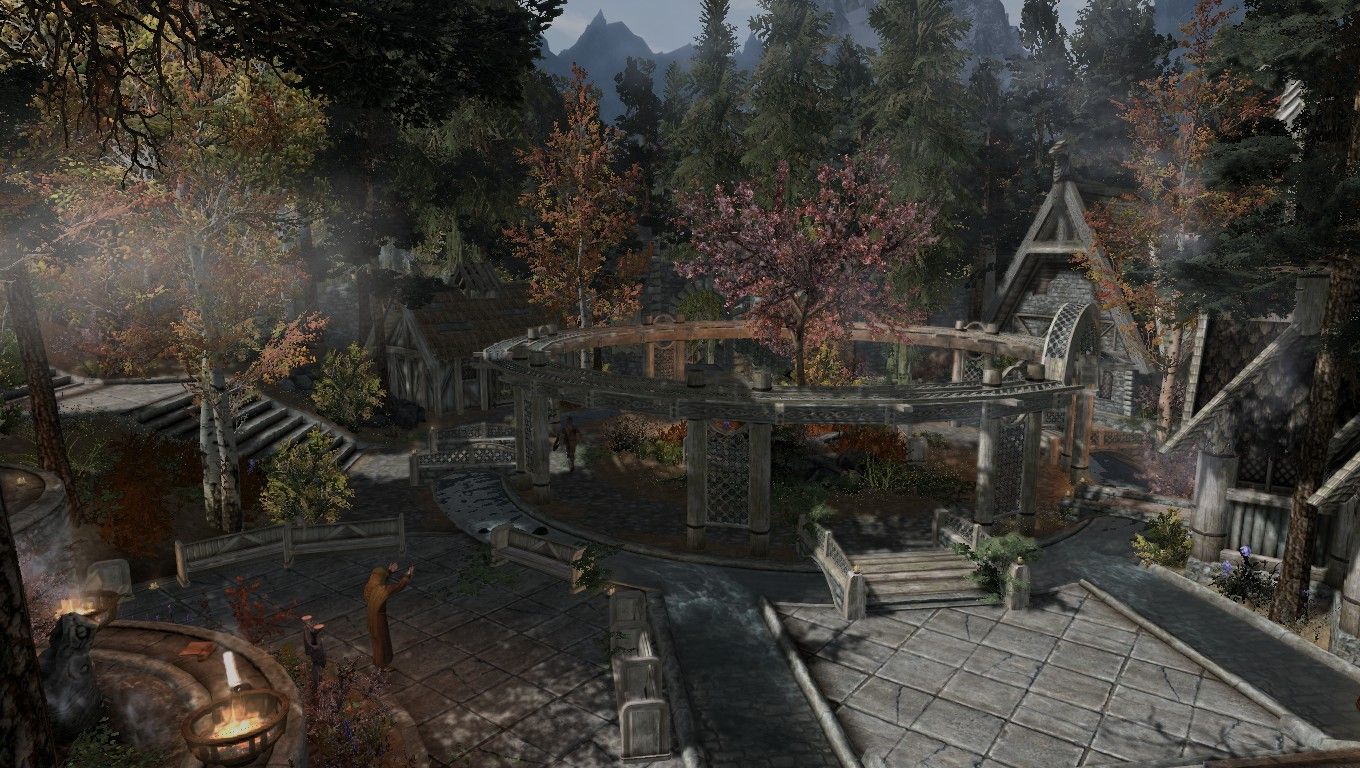 1360x768 Whiterun (Skyrim) Phone Wallpaper: Free 4K & HD Downloads