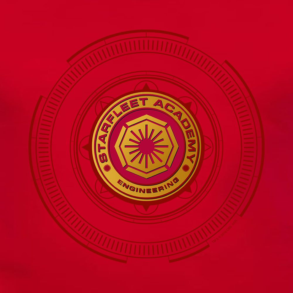 1000x1000 Star Trek Starfleet Academy Engineering Badge Adult Short Sleeve T Shi