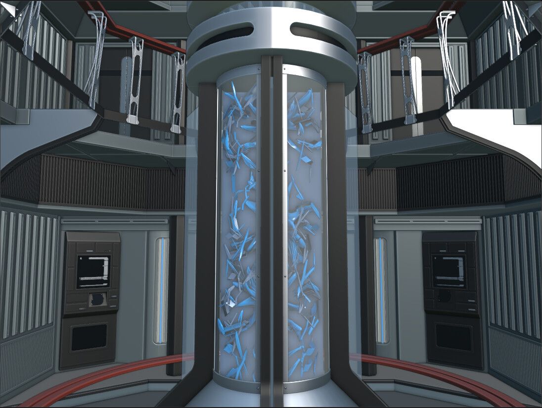 1096x825 USS Voyager Set Recreations. The Trek BBS