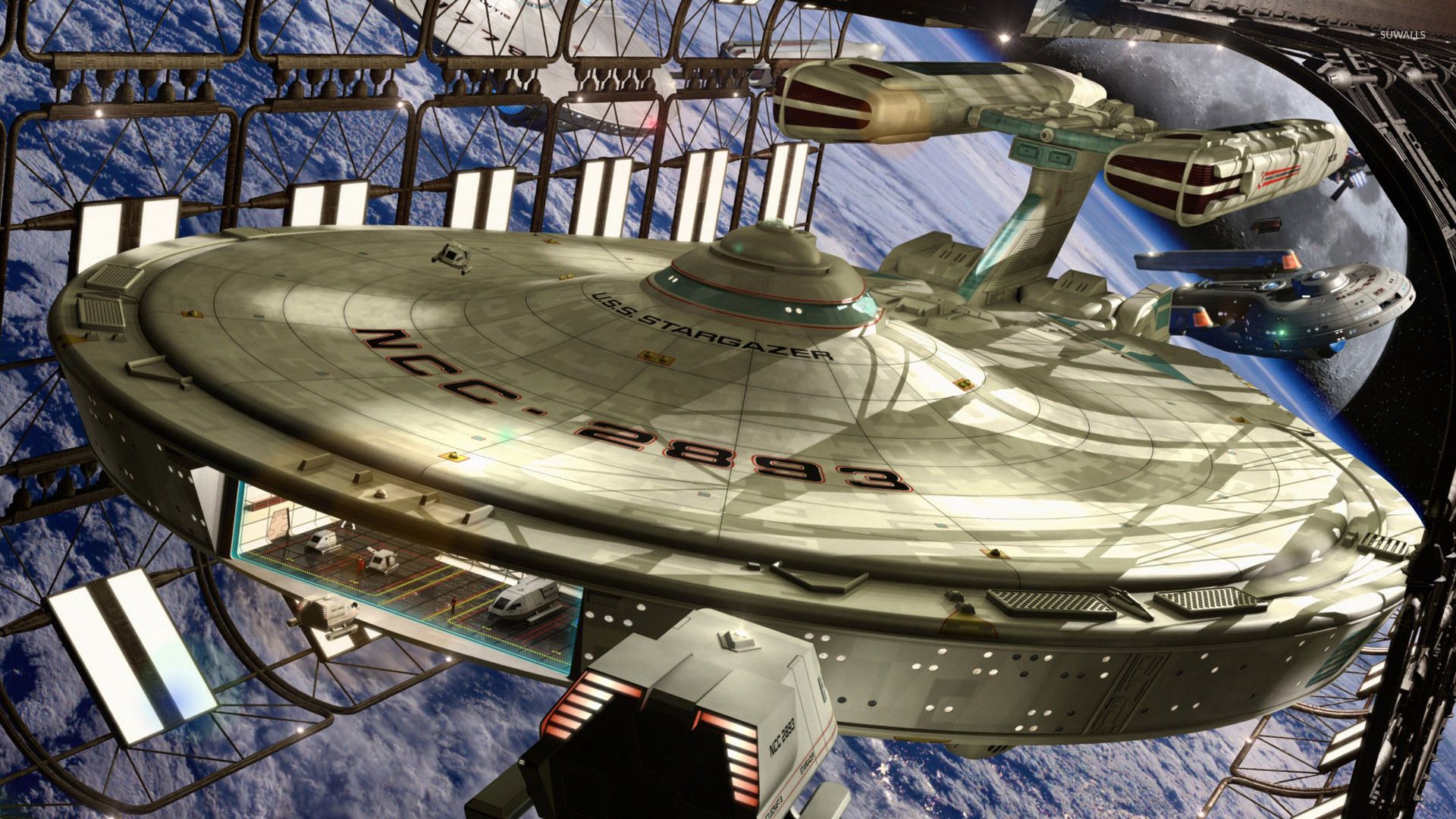 1920x1080 USS Stargazer Trek wallpaper Show wallpaper