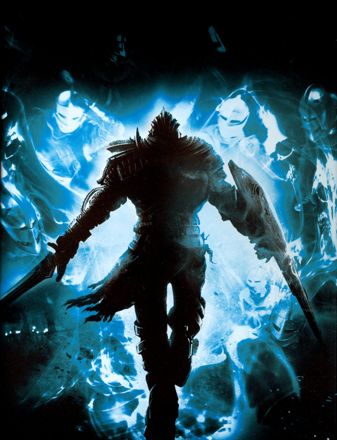 1080x1410 North American boxart of Dark Souls but without the logo