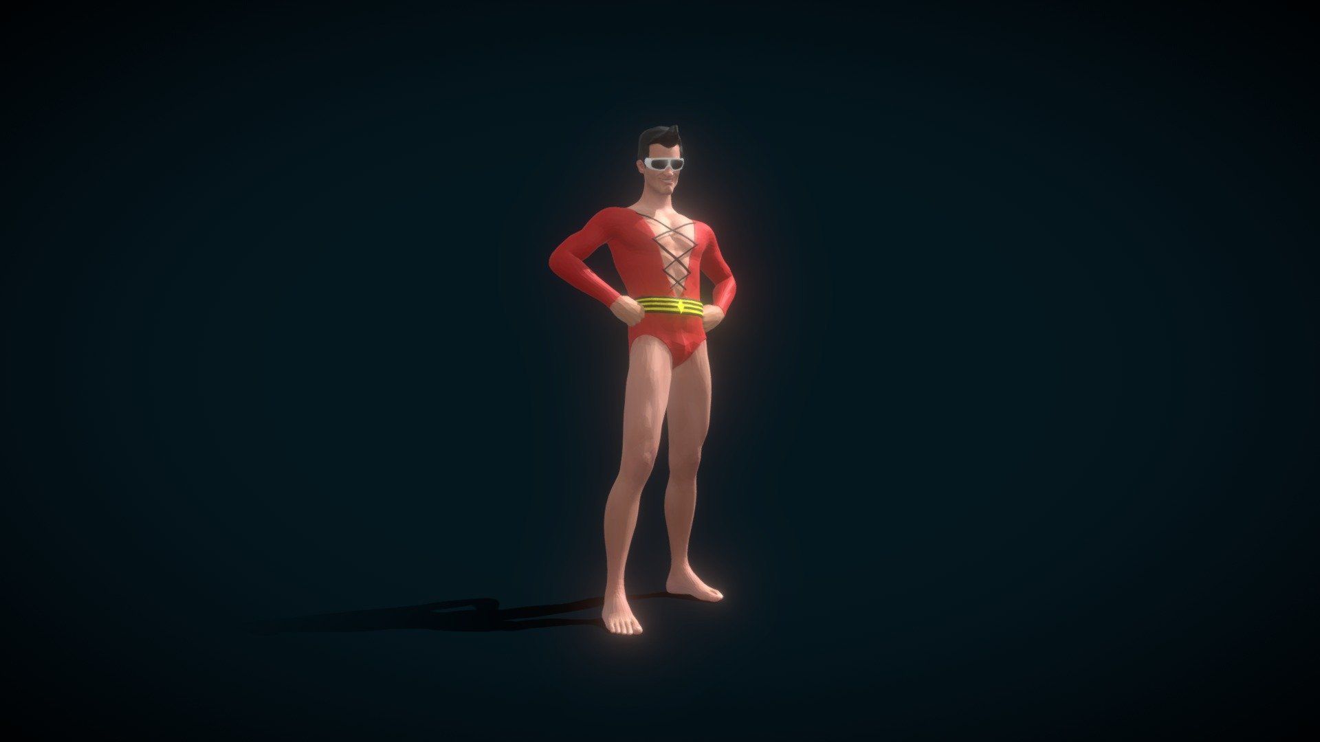 1920x1080 Plastic- Man model by patokali [0528535]