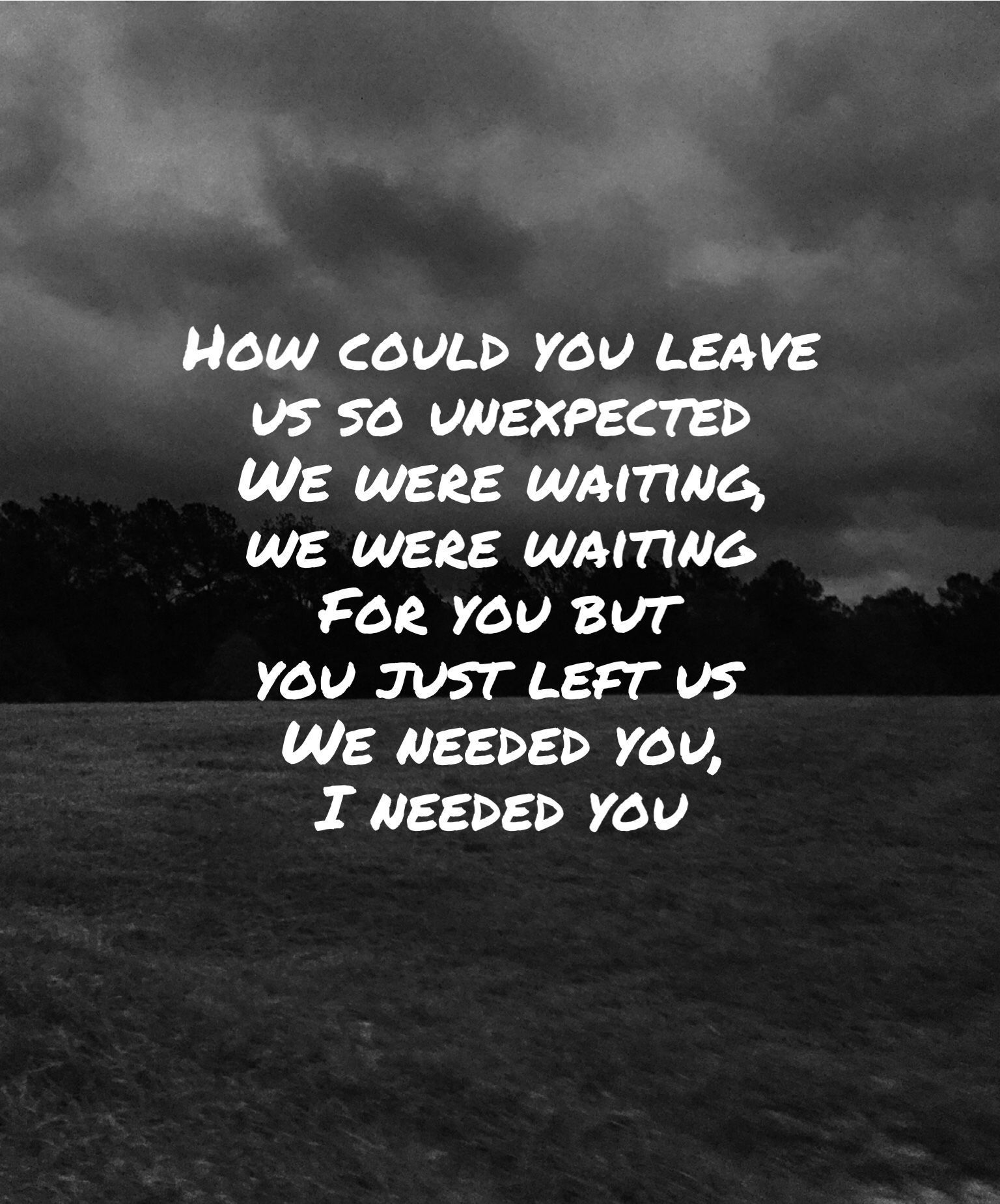 1536x1849 NF How Could You Leave Us Wallpaper