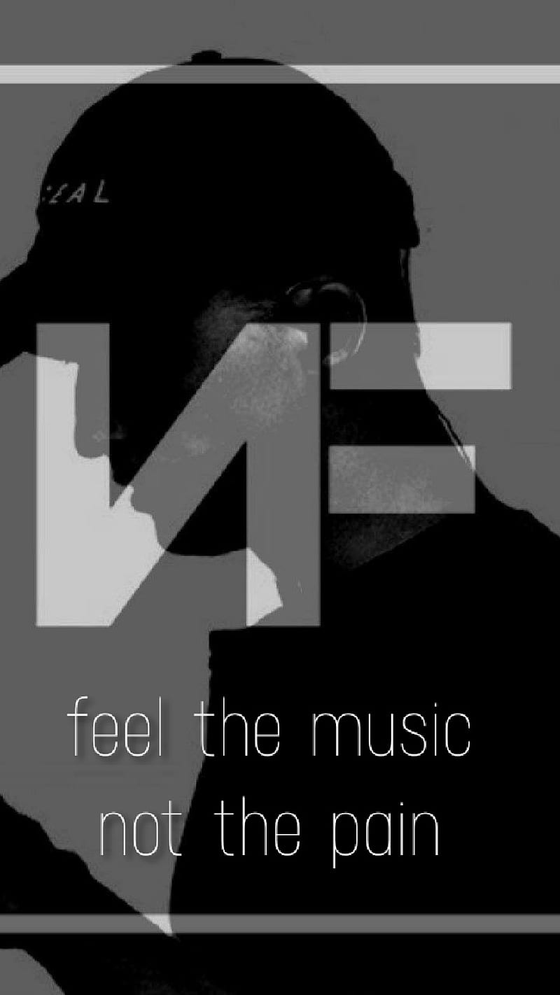 800x1422 NF, black, entertainment, music, white, HD phone wallpaper