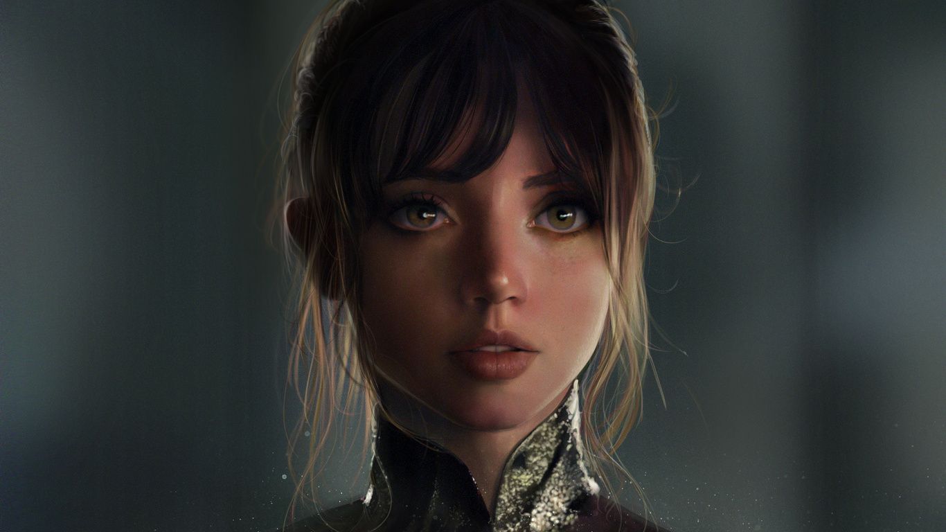 1366x768 Blade Runner 2049 Ana De Armas Artwork Laptop HD , HD 4k Wallpaper, Image, Background, Photos and Picture