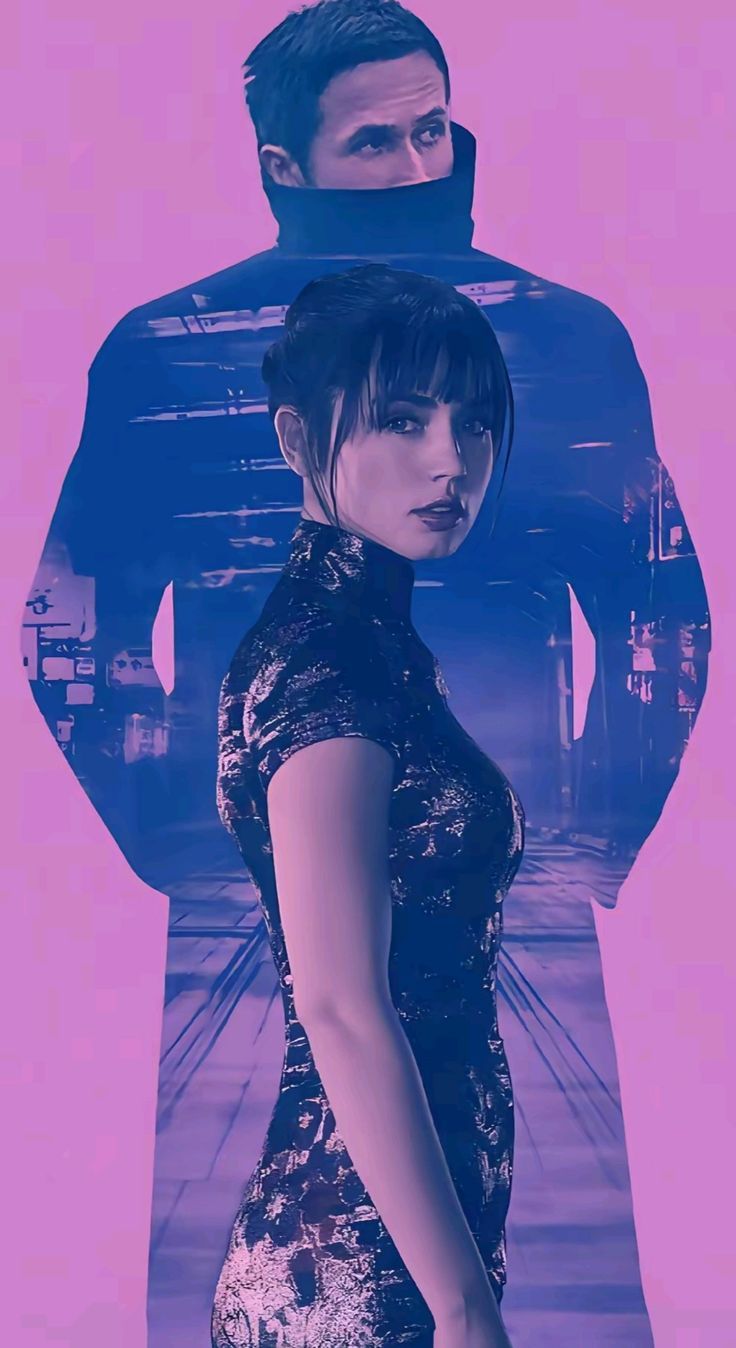 736x1348 Ryan Gosling y Ana de armas. Blade Runner Wallpaper