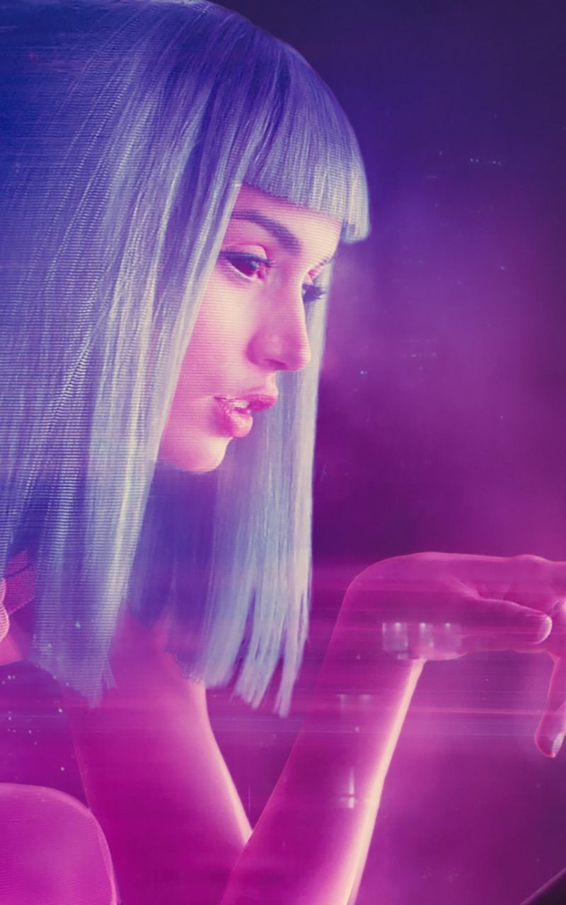 800x1280 Phone wallpaper: Blade Runner Ana De Armas, Joi (Blade Runner 2049), Movie 1388221