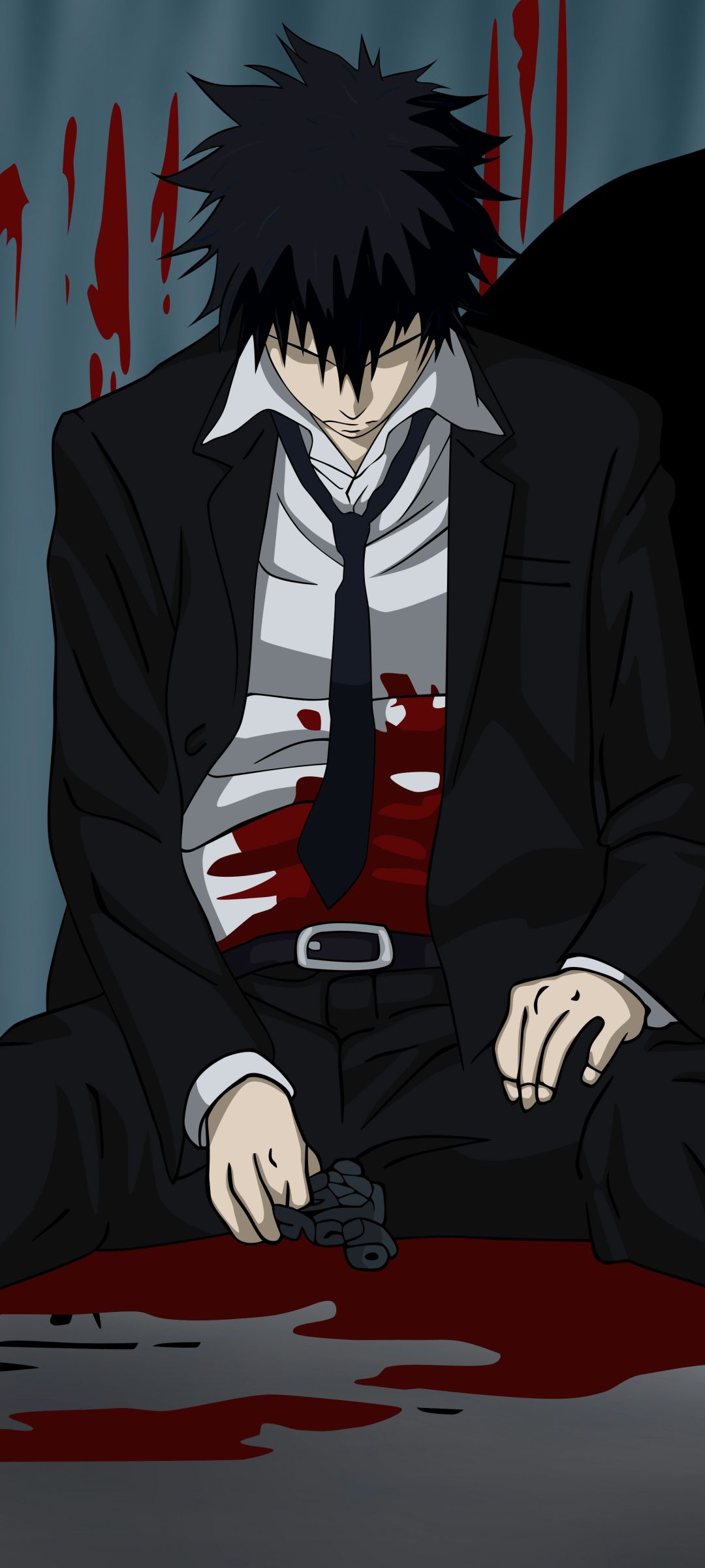1080x2400 Phone wallpaper: Shinya Kogami, Anime, Psycho Pass, Blood 1182566