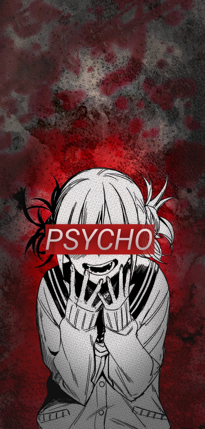 800x1674 HD psycho girl wallpaper