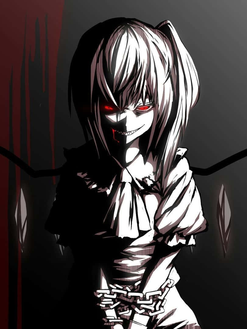 811x1081 Download free Psycho Anime Girl Wallpaper