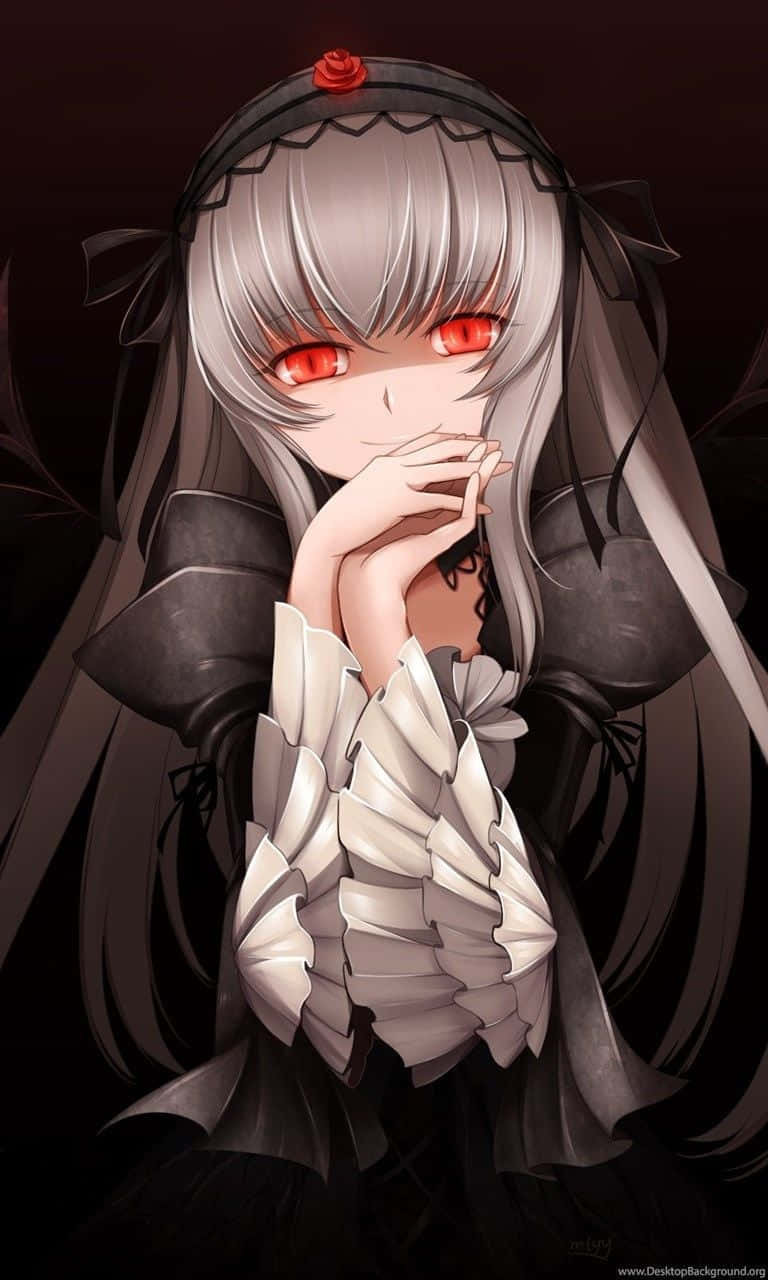 768x1280 Anime Pose Wallpaper