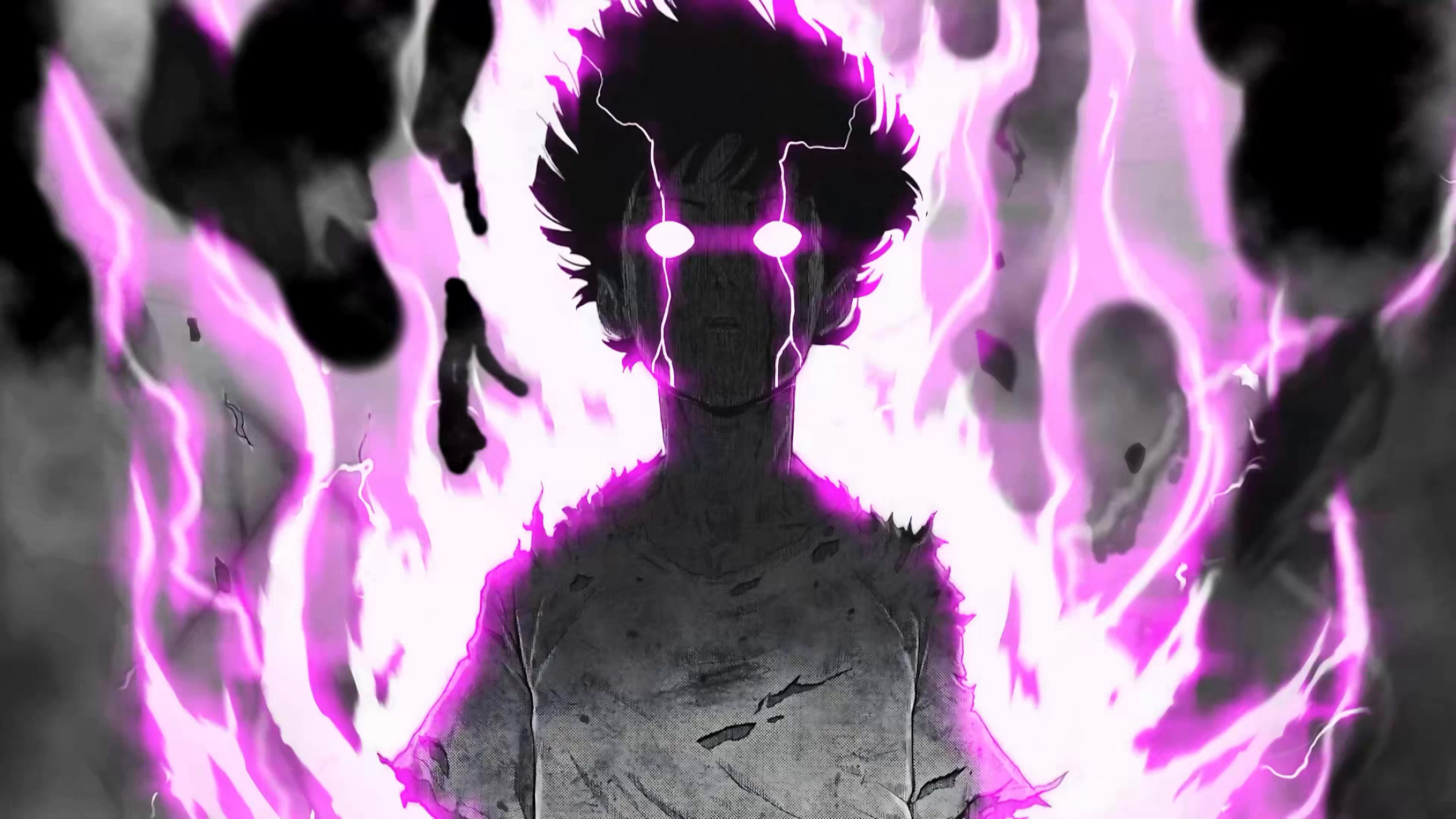 3840x2160 Mob Psycho Live Wallpaper 4K & HD