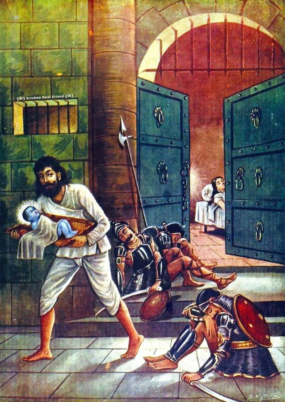 910x1280 Krishna Vasudeva in Jail