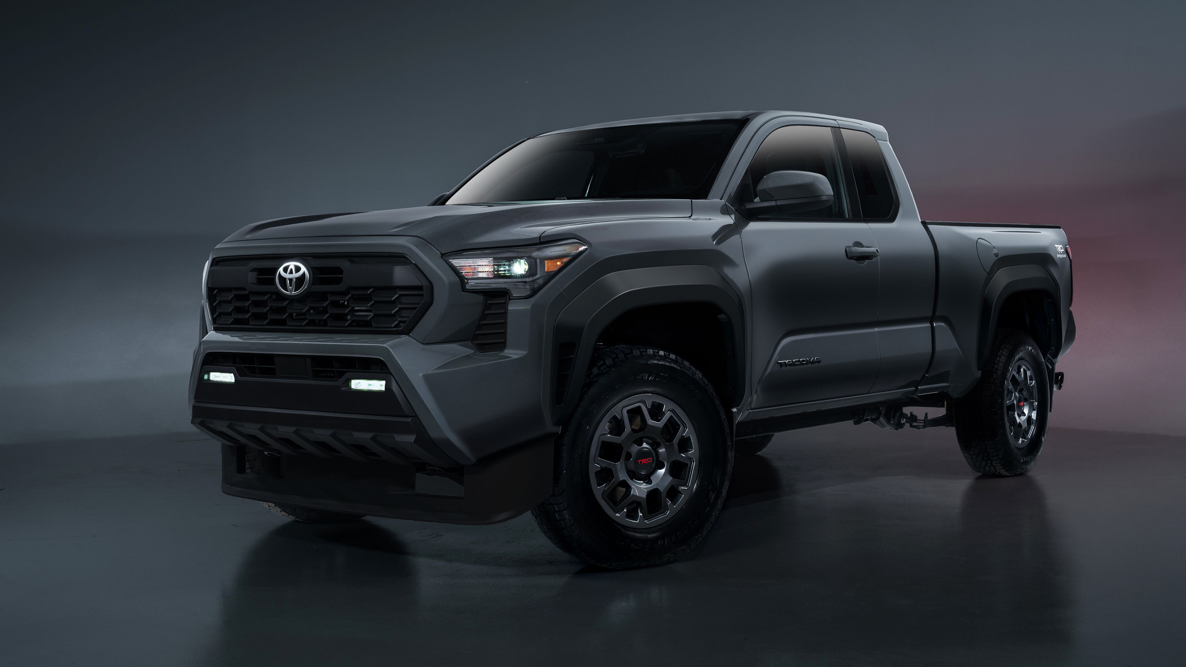 3840x2160 Toyota Tacoma TRD PreRunner XtraCab 2024 4K Wallpaper Car Wallpaper