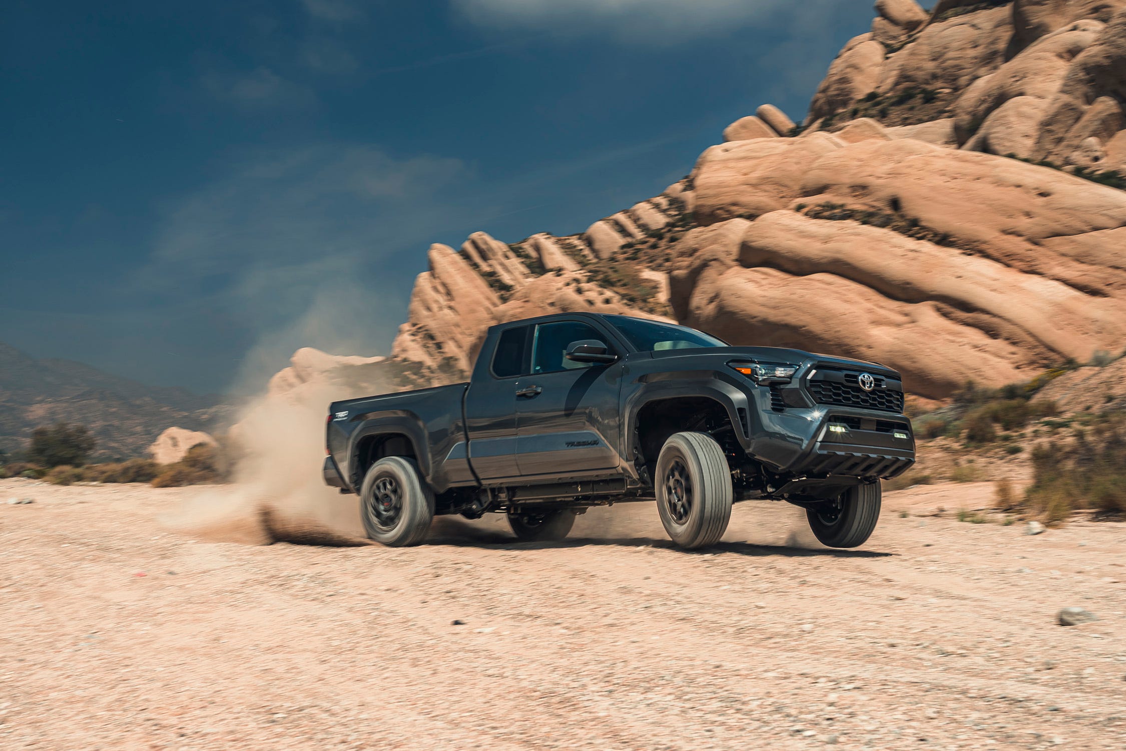 2250x1500 Tested: 2025 Toyota Tacoma TRD PreRunner Is a 4x2 in 4x4 Clothing